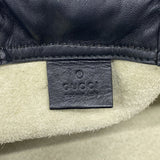 【6ie7282】グッチ リュック・デイパック ドローストリング 494053 レザー アイボリー【中古】レディース