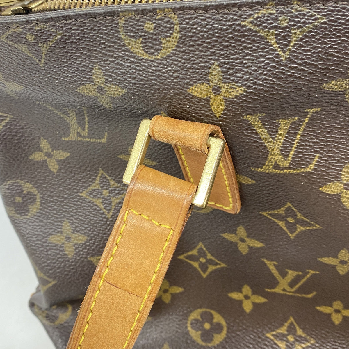 【6ie7285】ルイヴィトン トートバッグ モノグラム カバピアノ M51148 ブラウン【中古】レディース