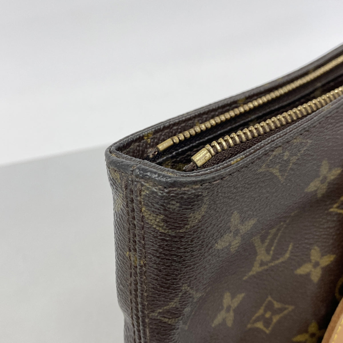 【6ie7285】ルイヴィトン トートバッグ モノグラム カバピアノ M51148 ブラウン【中古】レディース