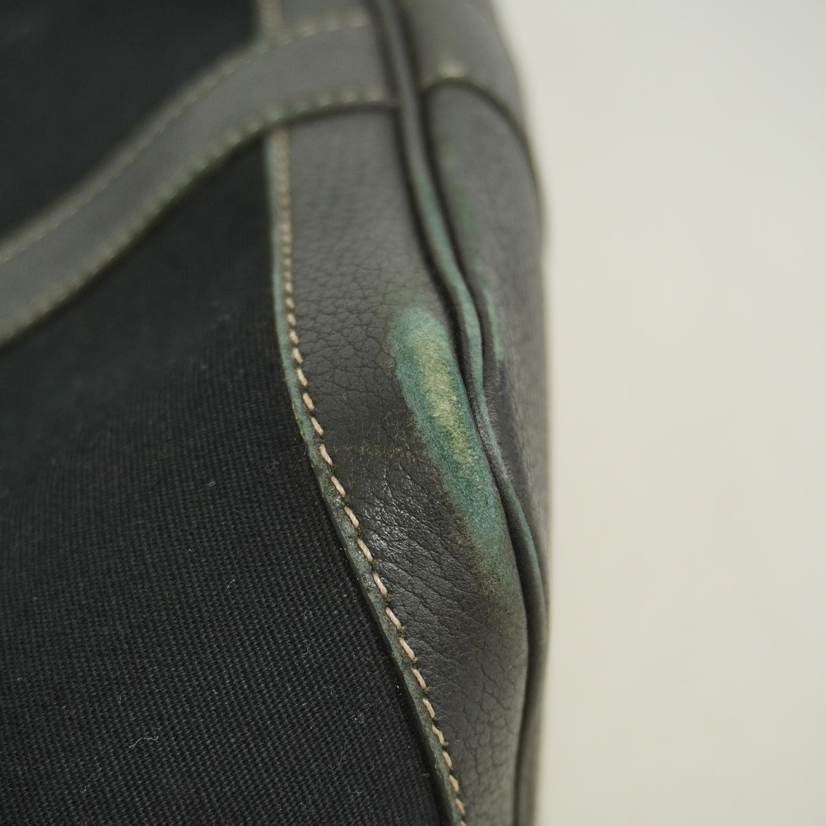 【6ie7291】エルメス トートバッグ ガーデンパーティTPM トワルオフィシエ ブラック シルバー金具 □H刻印 2wayバッグ【中古】レディース