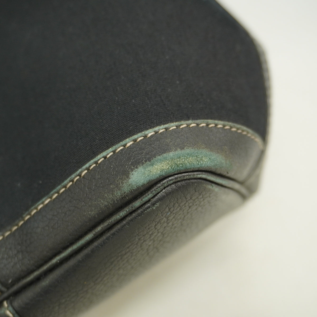 【6ie7291】エルメス トートバッグ ガーデンパーティTPM トワルオフィシエ ブラック シルバー金具 □H刻印 2wayバッグ【中古】レディース