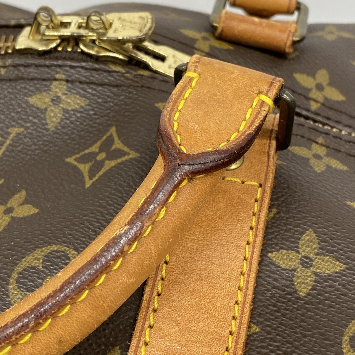 【6ie7299】ルイヴィトン ボストンバッグ モノグラム キーポルバンドリエール60 M41412 ブラウン【中古】メンズ レディース ユニセックス