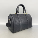 【6ie7304】シャネル ハンドバッグ ビコローレ ラムスキン ブラック ゴールド金具 2wayバッグ【中古】レディース