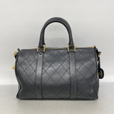 【6ie7304】シャネル ハンドバッグ ビコローレ ラムスキン ブラック ゴールド金具 2wayバッグ【中古】レディース