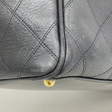 【6ie7304】シャネル ハンドバッグ ビコローレ ラムスキン ブラック ゴールド金具 2wayバッグ【中古】レディース