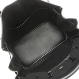 【6ie7310】エルメス ハンドバッグ バーキン35 トゴ ブラック シルバー金具 □M刻印【中古】レディース