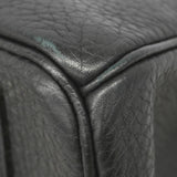 【6ie7310】エルメス ハンドバッグ バーキン35 トゴ ブラック シルバー金具 □M刻印【中古】レディース