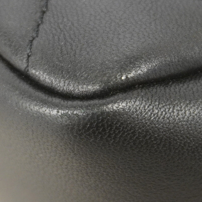 【6ie7327】シャネル ハンドバッグ マトラッセ チェーンショルダー ラムスキン ブラック シャンパンゴールド金具 2wayバッグ【中古】レディース