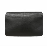 【6ie7328】シャネル ショルダーバッグ チェーンショルダー グレイン/シャイニーカーフスキン ブラック ゴールド金具【中古】レディース