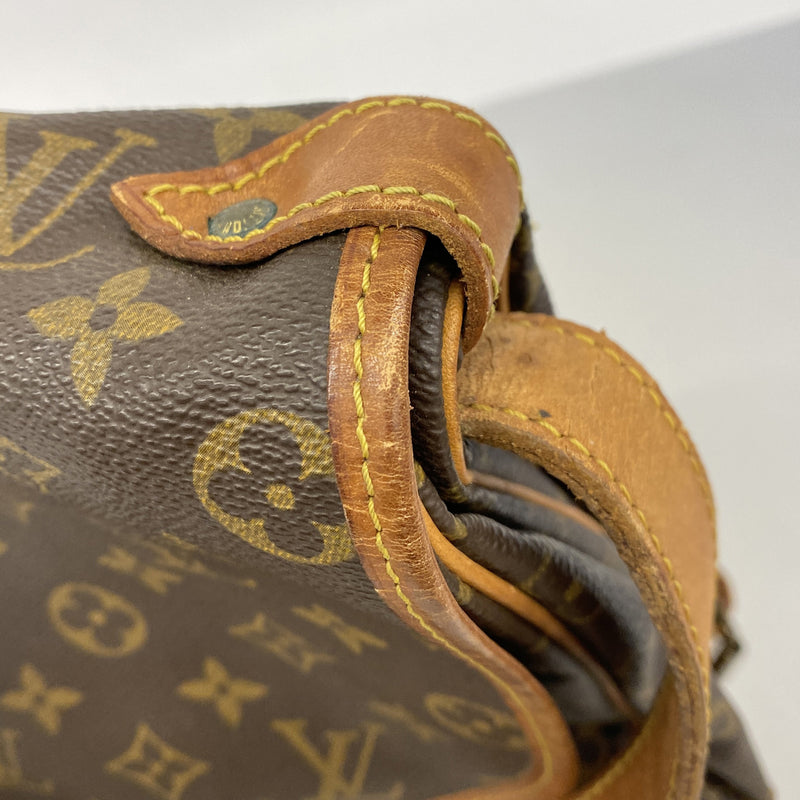 【6ie7334-h】ルイヴィトン ショルダーバッグ モノグラム ソミュール35 M42254 ブラウン【中古】レディース