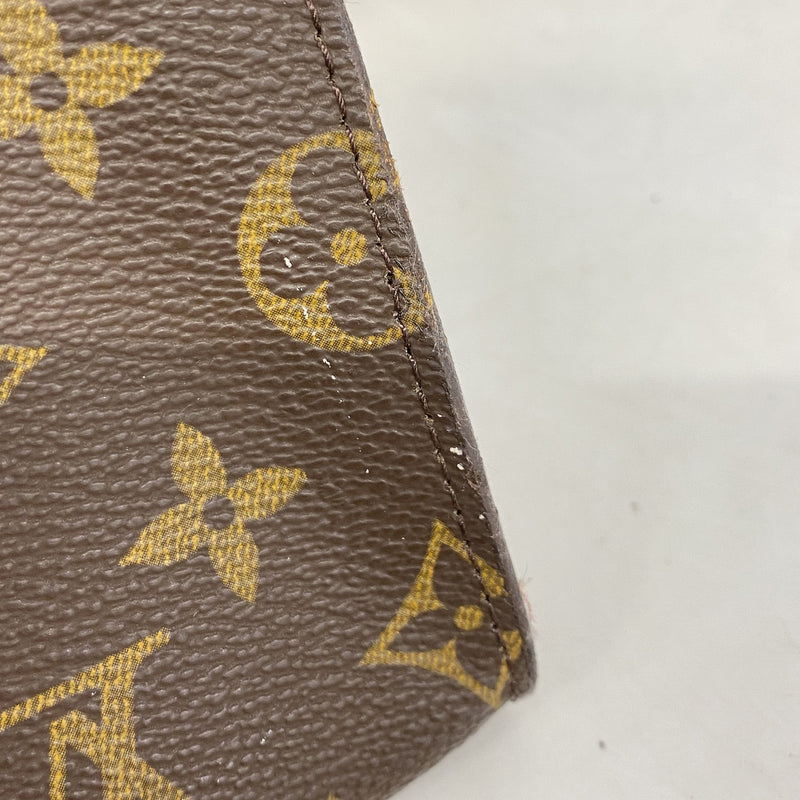 【6ie7335-h】ルイヴィトン トートバッグ モノグラム バケットPM M42238 ブラウン【中古】レディース