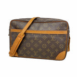 【6ie7338-h】ルイヴィトン ショルダーバッグ モノグラム トロカデロ30 M51272 ブラウン【中古】レディース