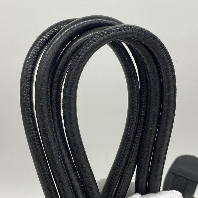 【6ie7341-h】シャネル トートバッグ カンボン ラムスキン ベージュ ブラック シルバー金具【中古】レディース