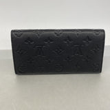 【6ie7357】ルイヴィトン 長財布 モノグラム・アンプラント ポルトフォイユエミリー M62369 ノワール【中古】レディース