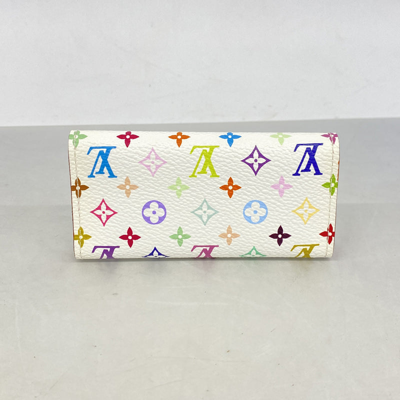 【6ie7358】ルイヴィトン キーケース モノグラム・マルチカラー ミュルティクレ4 M93731 ブロン/リッチ【中古】レディース