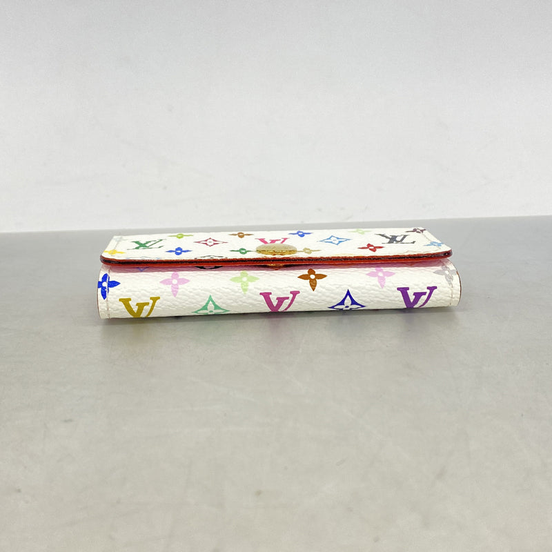 【6ie7358】ルイヴィトン キーケース モノグラム・マルチカラー ミュルティクレ4 M93731 ブロン/リッチ【中古】レディース