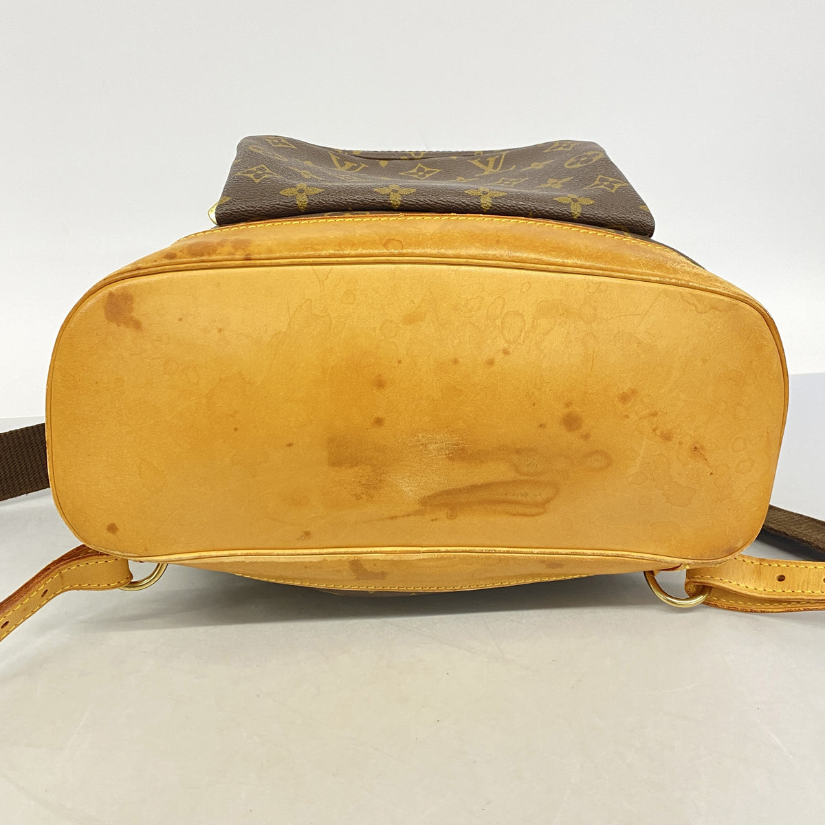 【6ie7359-h】ルイヴィトン リュック・デイパック モノグラム モンスリGM M51135 ブラウン【中古】レディース