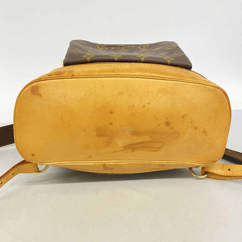 【6ie7359-h】ルイヴィトン リュック・デイパック モノグラム モンスリGM M51135 ブラウン【中古】レディース