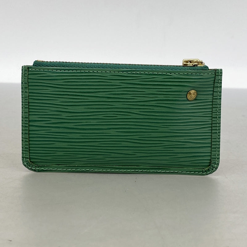 【6ie7365】ルイヴィトン コインケース エピ ポシェットクレ M63804 ボルネオグリーン【中古】メンズ レディース ユニセックス