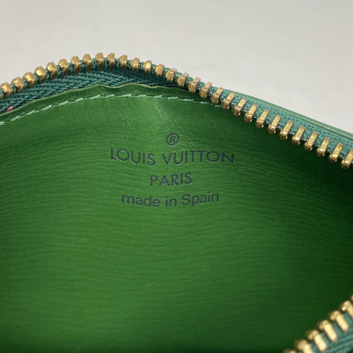 【6ie7365】ルイヴィトン コインケース エピ ポシェットクレ M63804 ボルネオグリーン【中古】メンズ レディース ユニセックス