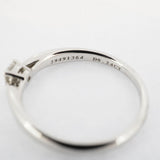 ★在庫処分★最終価格【6jab0186】ティファニー リング ハーモニー 1PD Pt950 プラチナ ダイヤモンド 0.24ct 12号【中古】レディース