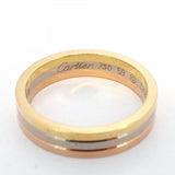 ★在庫処分★最終価格【6jbb0121】カルティエ リング トリニティ ヴァンドーム K18YG イエローゴールド K18WG ホワイトゴールド K18PG ピンクゴールド ＃59【中古】メンズ