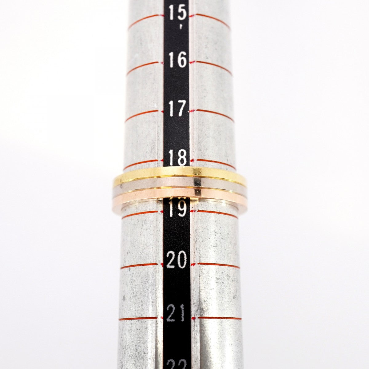 ★在庫処分★最終価格【6jbb0121】カルティエ リング トリニティ ヴァンドーム K18YG イエローゴールド K18WG ホワイトゴールド K18PG ピンクゴールド ＃59【中古】メンズ