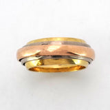 ★最終価格★SALE【6jbb0221】カルティエ リング トリニティ マストエッセンス K18YG イエローゴールド K18WG ホワイトゴールド K18PG ピンクゴールド ＃61【中古】メンズ