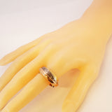 ★最終価格★SALE【6jbb0221】カルティエ リング トリニティ マストエッセンス K18YG イエローゴールド K18WG ホワイトゴールド K18PG ピンクゴールド ＃61【中古】メンズ