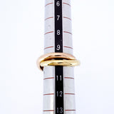 【6jbb0623】カルティエ リング トリニティ クラッシュ K18YG イエローゴールド K18WG ホワイトゴールド K18PG ピンクゴールド/ダイヤモンド ＃50【中古】レディース