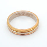 【6jbb0757】カルティエ リング トリニティ ヴァンドーム K18YG イエローゴールド K18WG ホワイトゴールド K18PG ピンクゴールド ＃52【中古】レディース