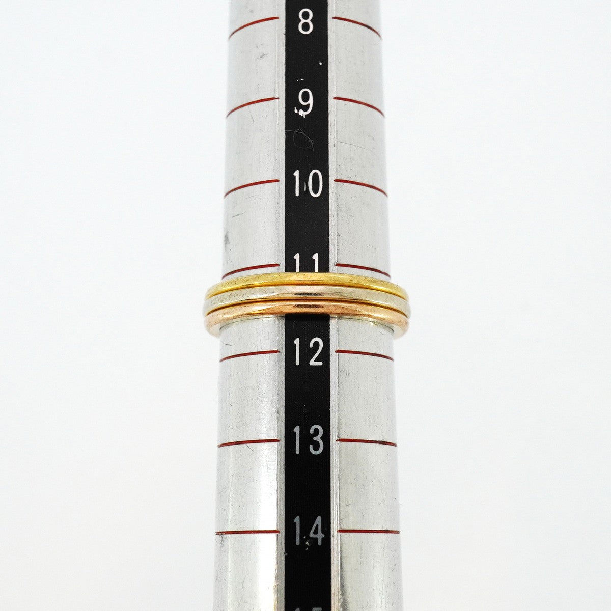 【6jbb0757】カルティエ リング トリニティ ヴァンドーム K18YG イエローゴールド K18WG ホワイトゴールド K18PG ピンクゴールド ＃52【中古】レディース