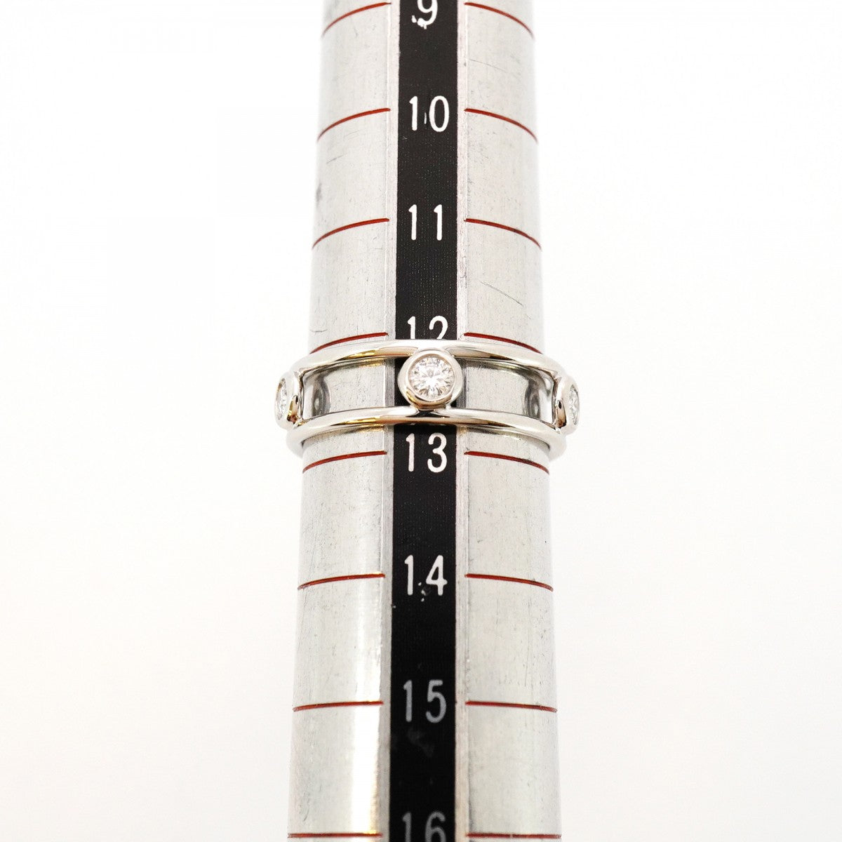 ★SALE【6jcb0113】ティファニー リング ダブルワイヤー 5PD Pt950 プラチナ ダイヤモンド 12.5号【中古】レディース