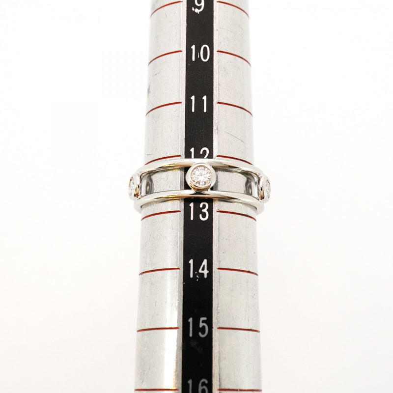 ★SALE【6jcb0113】ティファニー リング ダブルワイヤー 5PD Pt950 プラチナ ダイヤモンド 12.5号【中古】レディース