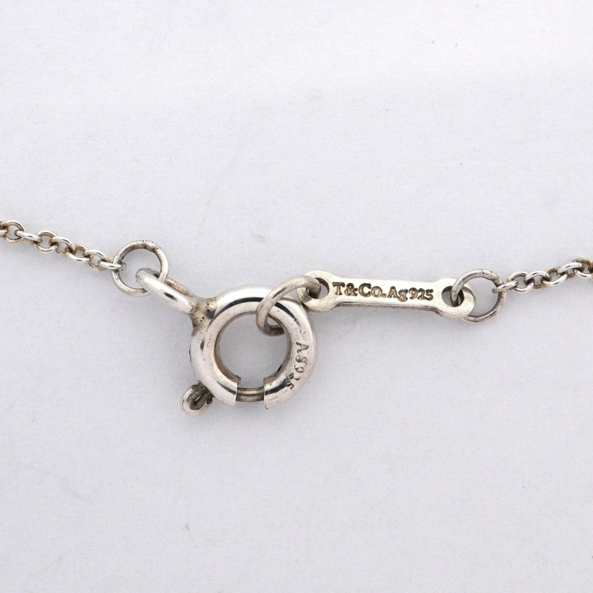 ★SALE【6jcb0290-k】ティファニー ネックレス ラビングハート シルバー925【中古】レディース