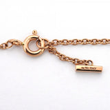 【6jcb0314】ティファニー ブレスレット Tスマイル ミニ K18PG ピンクゴールド ダイヤモンド【中古】レディース