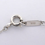 【6jcb0551-k】ティファニー ネックレス インターロッキング/1837 K18PG ピンクゴールド シルバー925【中古】レディース