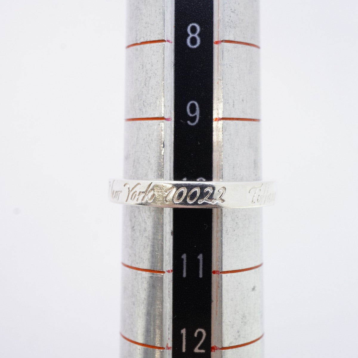 ★在庫処分【6jdb0021-k】ティファニー リング ノーツ シルバー925 10号【中古】レディース