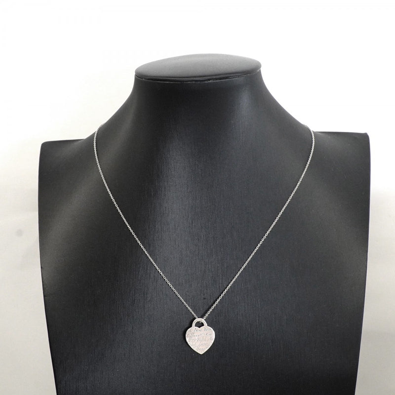 ★在庫処分★SALE【6jdb0025-k】ティファニー ネックレス ノーツ/ハートタグ シルバー925【中古】レディース