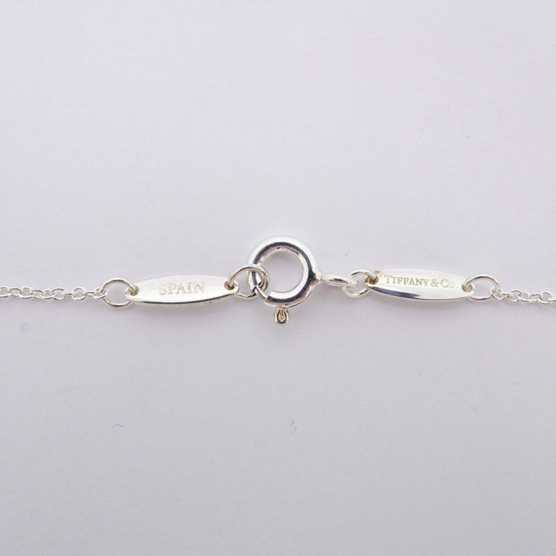 【6jdb0026-k】ティファニー ネックレス オープンハート シルバー925【中古】レディース