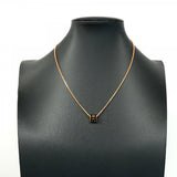 ★在庫処分★最終価格★SALE【6jdb0038-k】エルメス ネックレス ミニポップアッシュ GPメッキ ブラック ピンクゴールド【中古】レディース