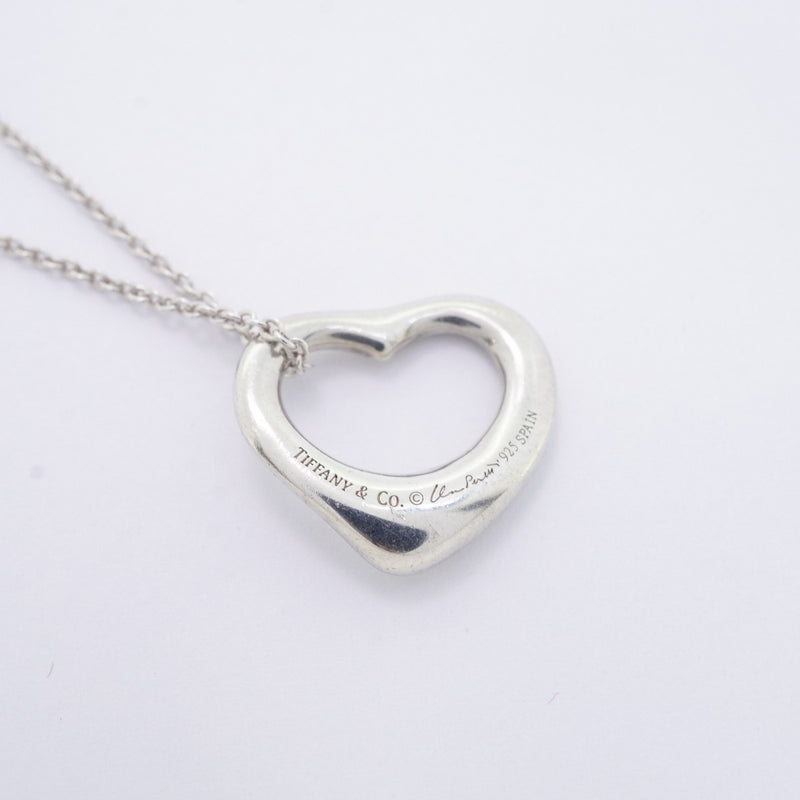 ★SALE【6jdb0121-k】ティファニー ネックレス オープンハート シルバー925【中古】レディース