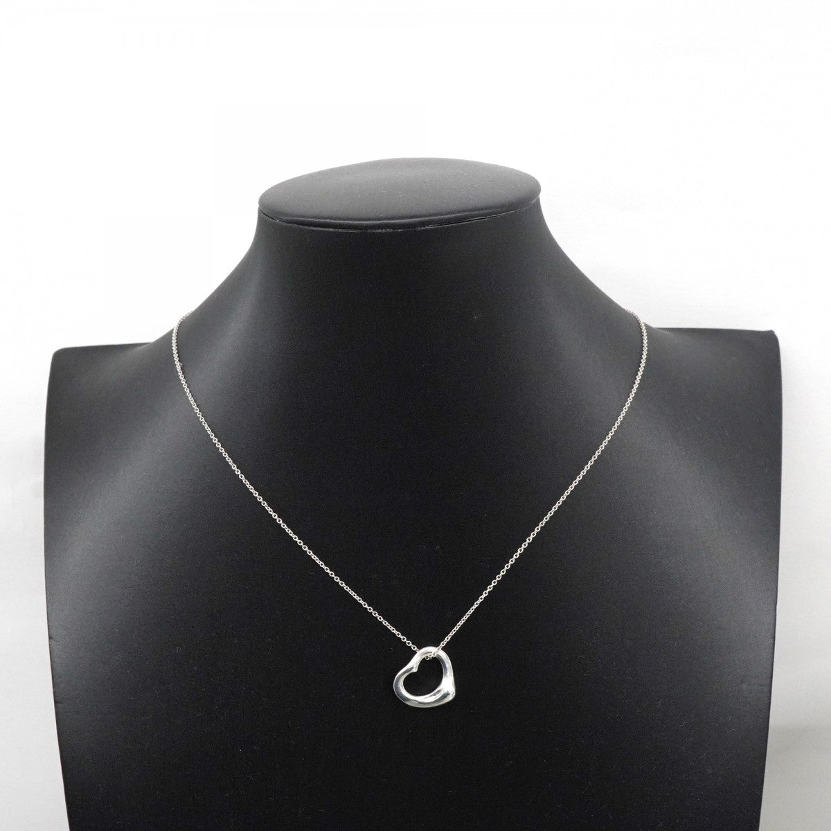 ★SALE【6jdb0121-k】ティファニー ネックレス オープンハート シルバー925【中古】レディース