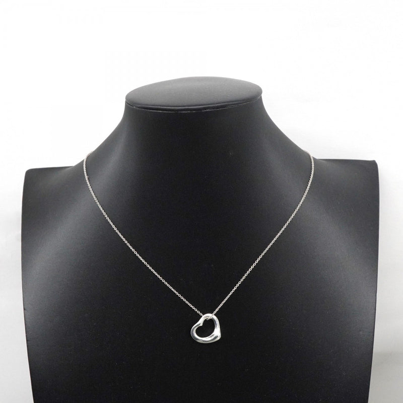 ★SALE【6jdb0121-k】ティファニー ネックレス オープンハート シルバー925【中古】レディース