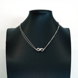 ★SALE【6jdb0143-k】ティファニー ネックレス インフィニティ シルバー925【中古】レディース