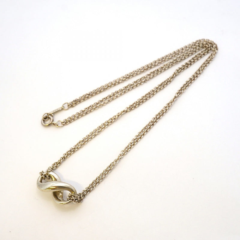 ★SALE【6jdb0143-k】ティファニー ネックレス インフィニティ シルバー925【中古】レディース