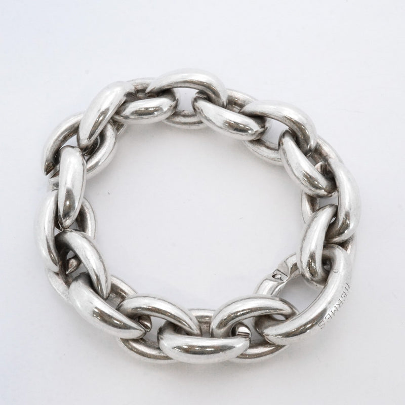 ★在庫処分★最終価格★SALE【6jdb0189】エルメス ブレスレット アクロバットGM シルバー925【中古】メンズ