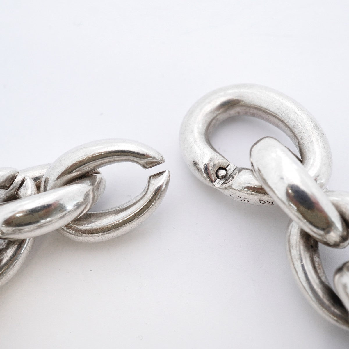 ★在庫処分★最終価格★SALE【6jdb0189】エルメス ブレスレット アクロバットGM シルバー925【中古】メンズ