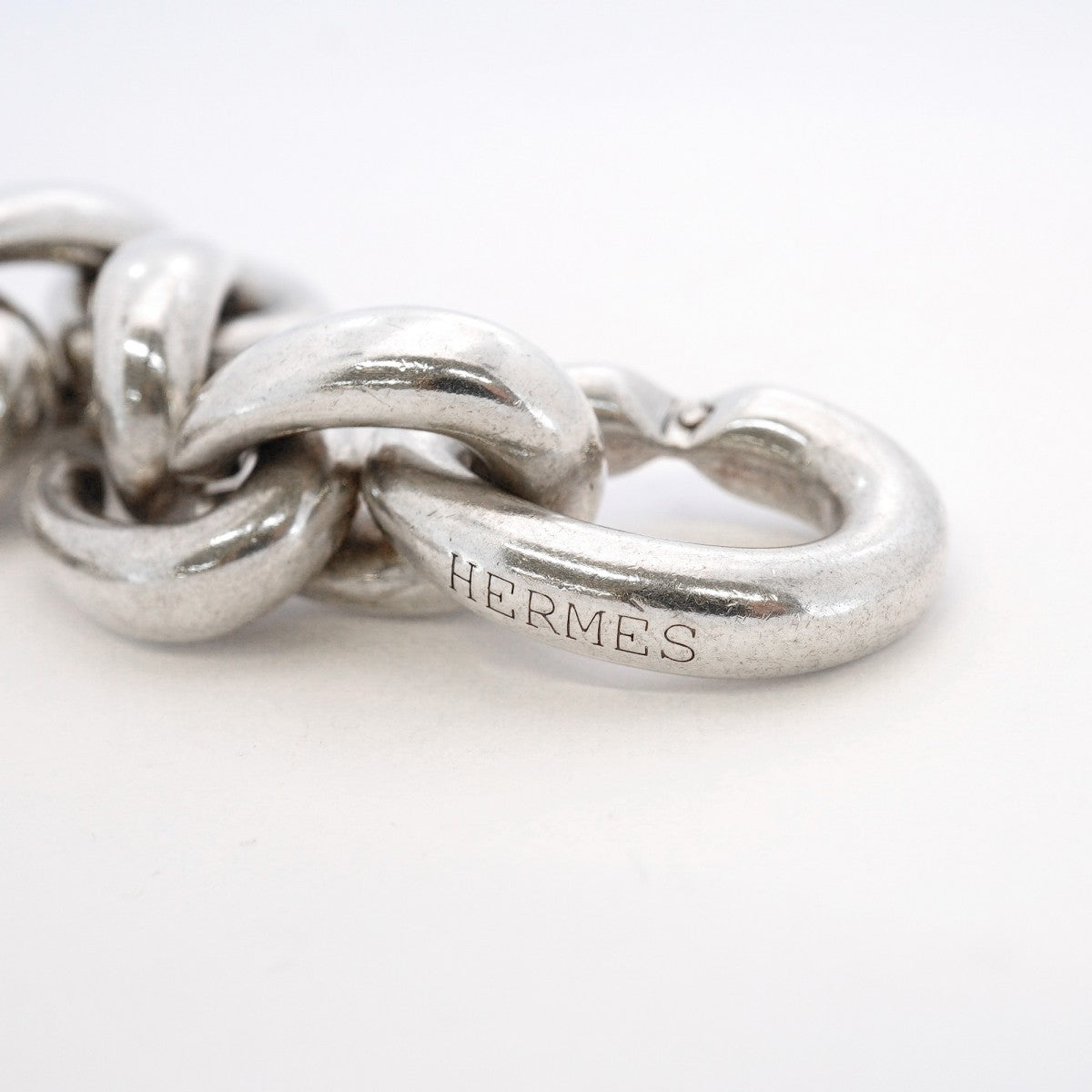 ★在庫処分★最終価格★SALE【6jdb0189】エルメス ブレスレット アクロバットGM シルバー925【中古】メンズ