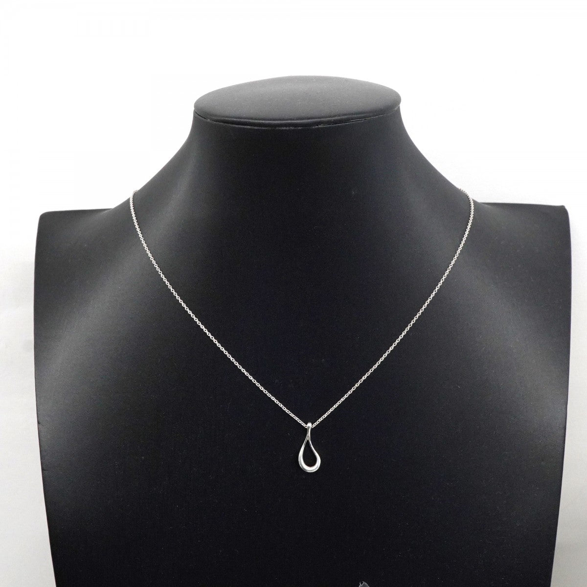 ★SALE【6jdb0228-k】ティファニー ネックレス オープンティアドロップ シルバー925【中古】レディース